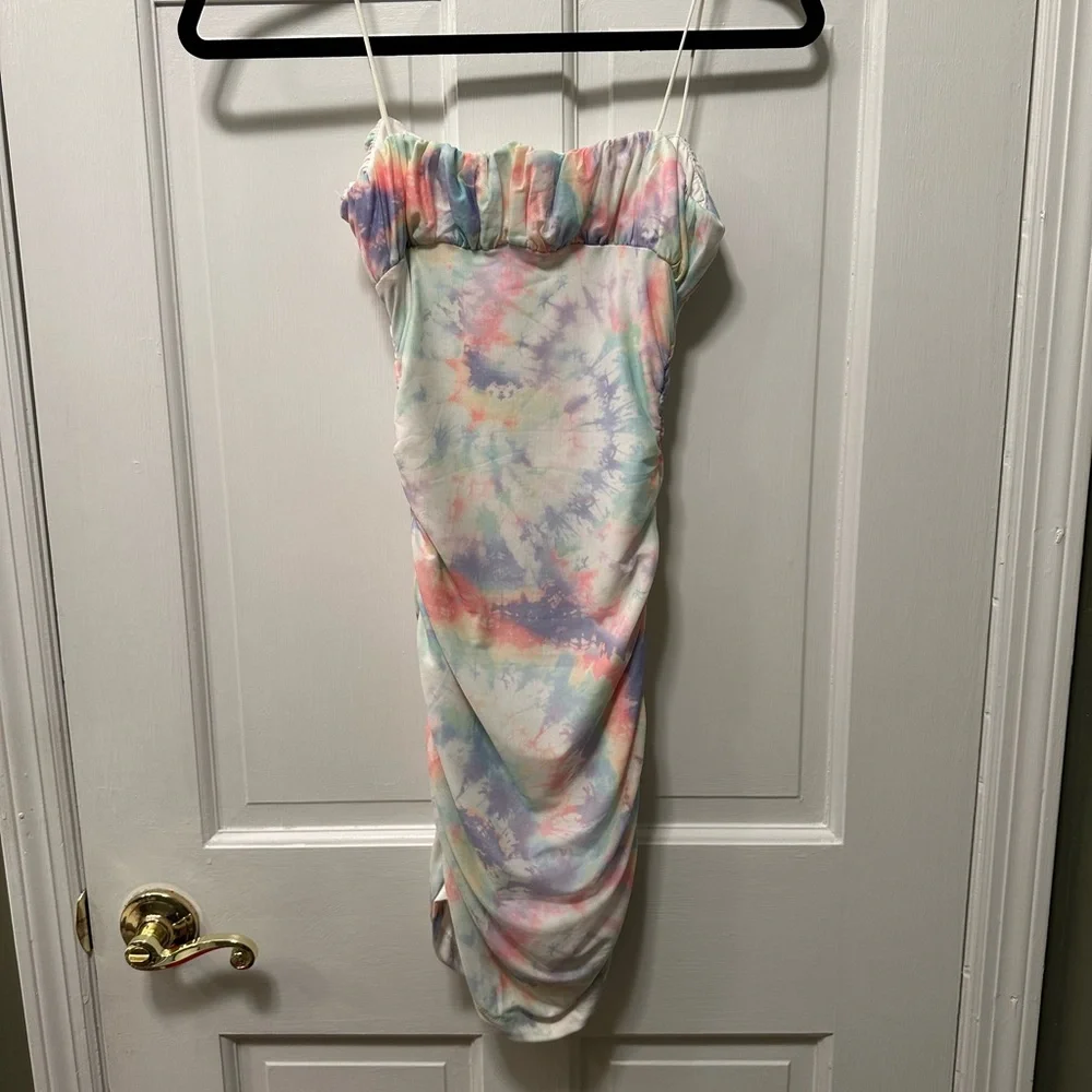Princess Polly Penney Tie Dye Mini Dress Size‎ 2